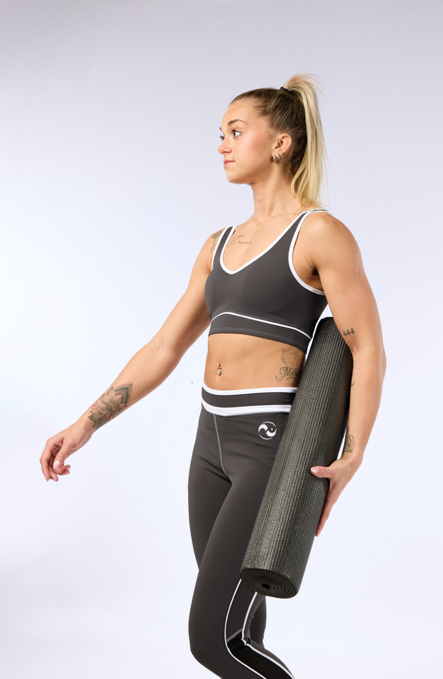 Solar Blaze Leggings - Dark Grey