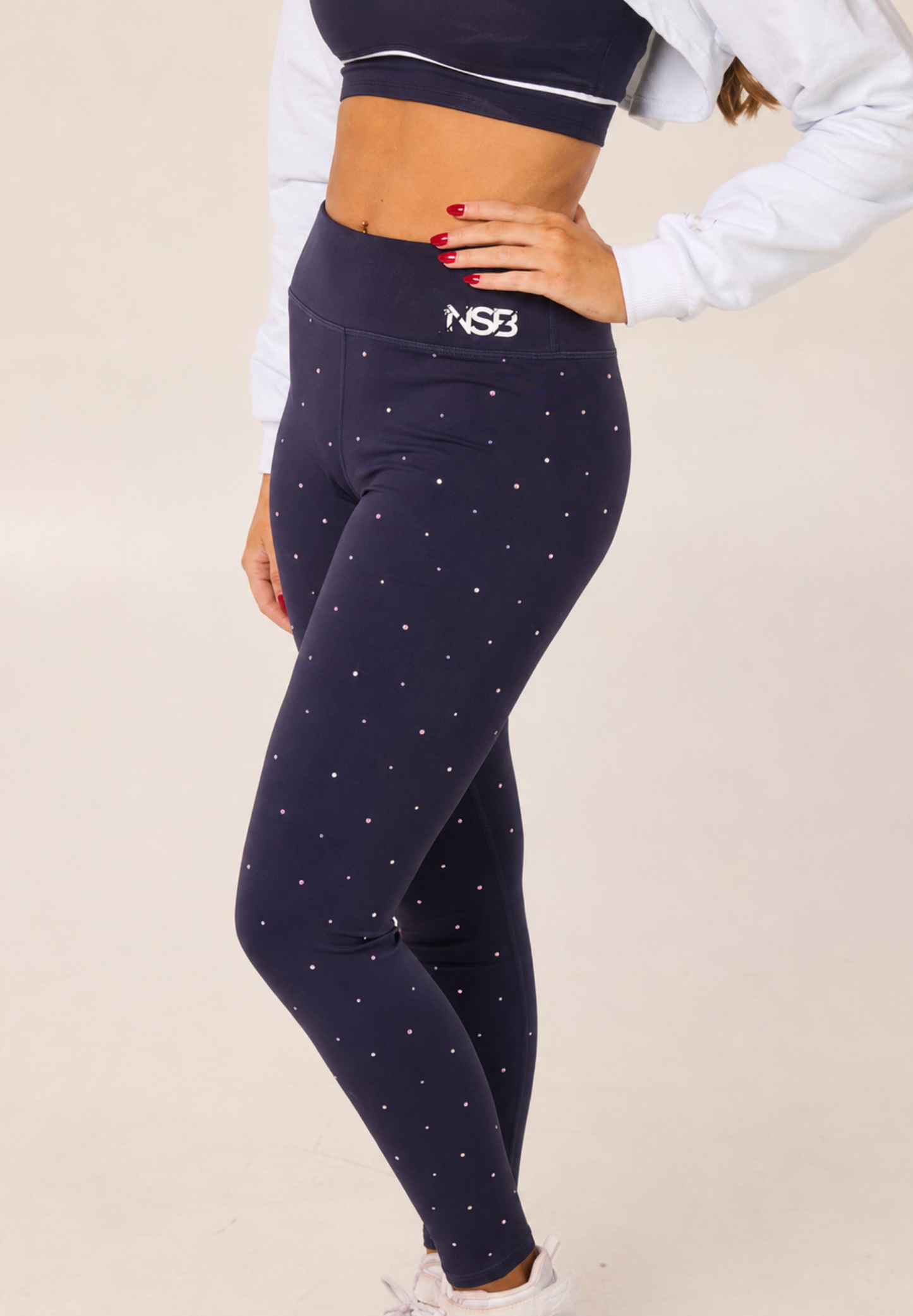 Celestial Comfort Leggings - Navy