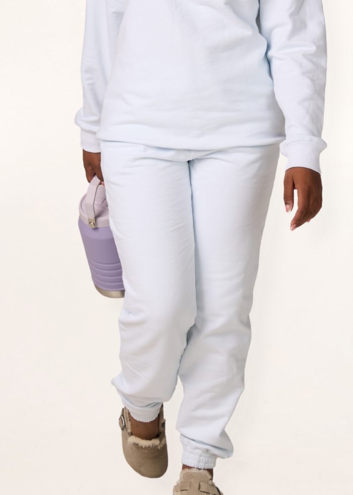 Aurora Frost Sweatpants - White