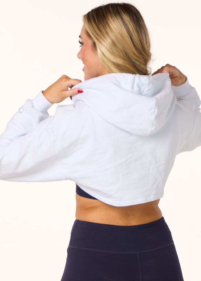 Arctic Breeze Cut Out Hoodie